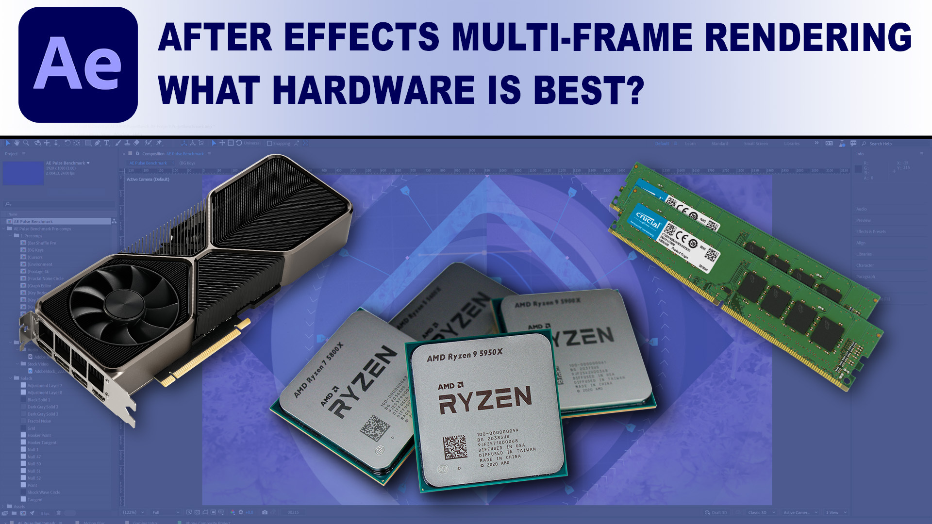 What hardware is best for After Effects with Multi-Frame Rendering?